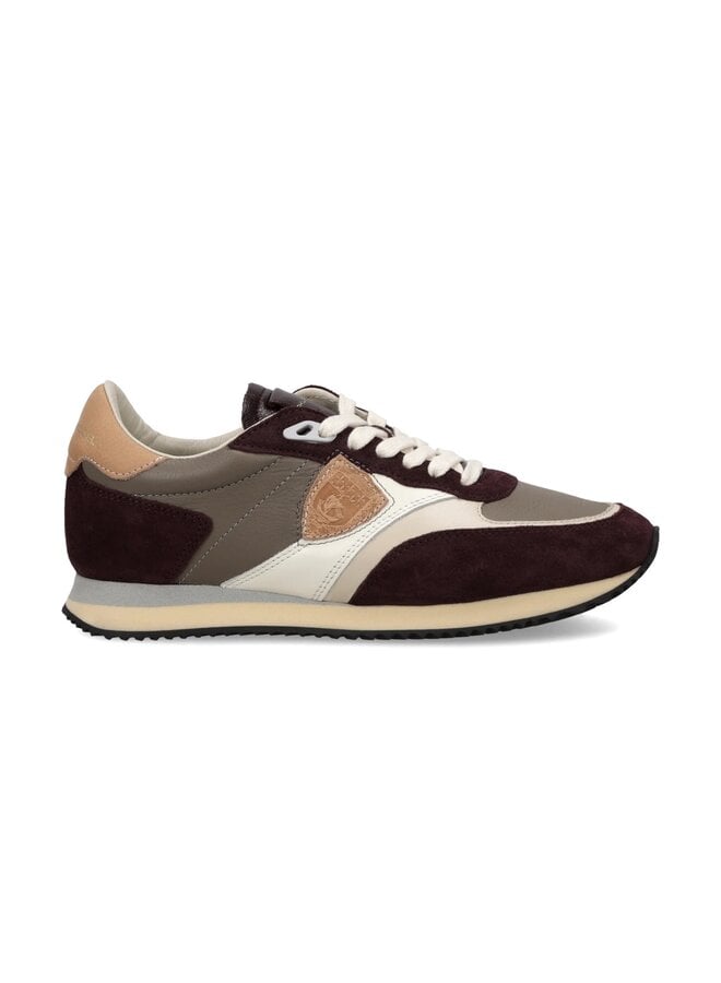 BLVILLE sneakers Veau daim Violet brun