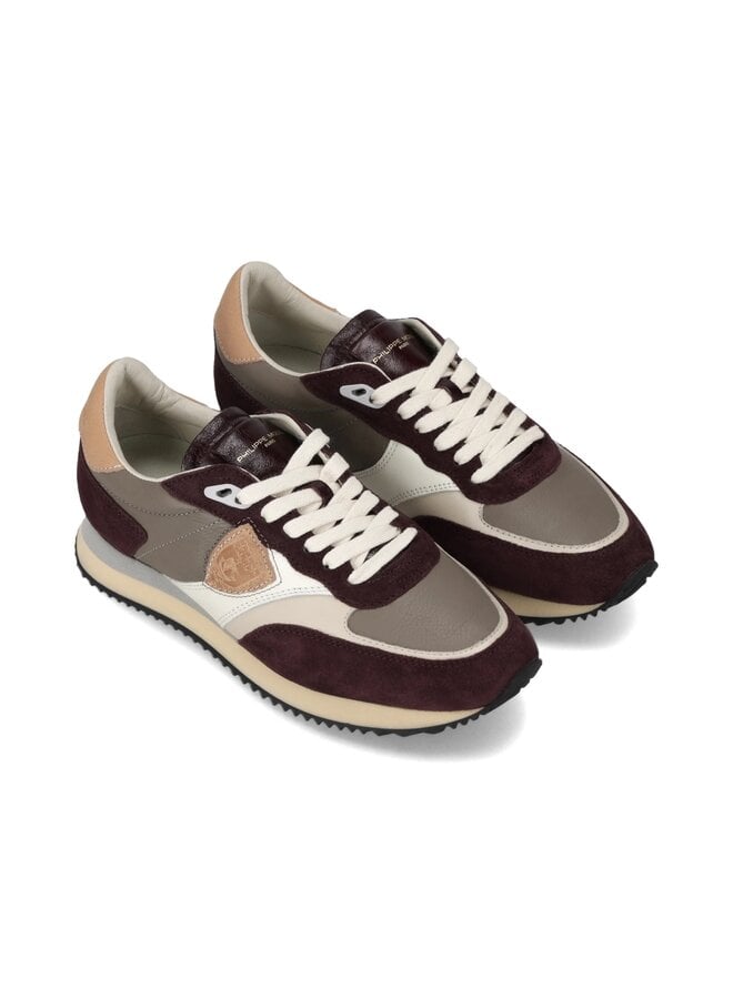 BLVILLE sneakers Veau daim Violet brun