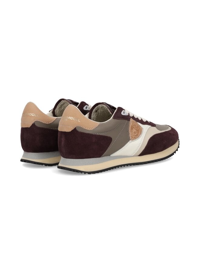 BLVILLE sneakers Veau daim Violet brun
