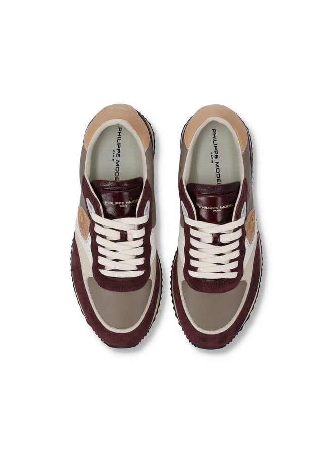 BLVILLE sneakers Veau daim Violet brun