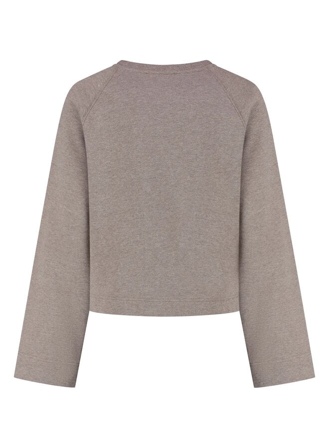 Aymee Sweater Brown Melange