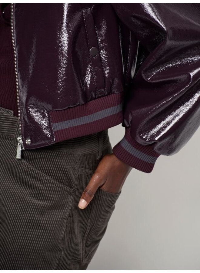Bomber DALYN Dark Plum