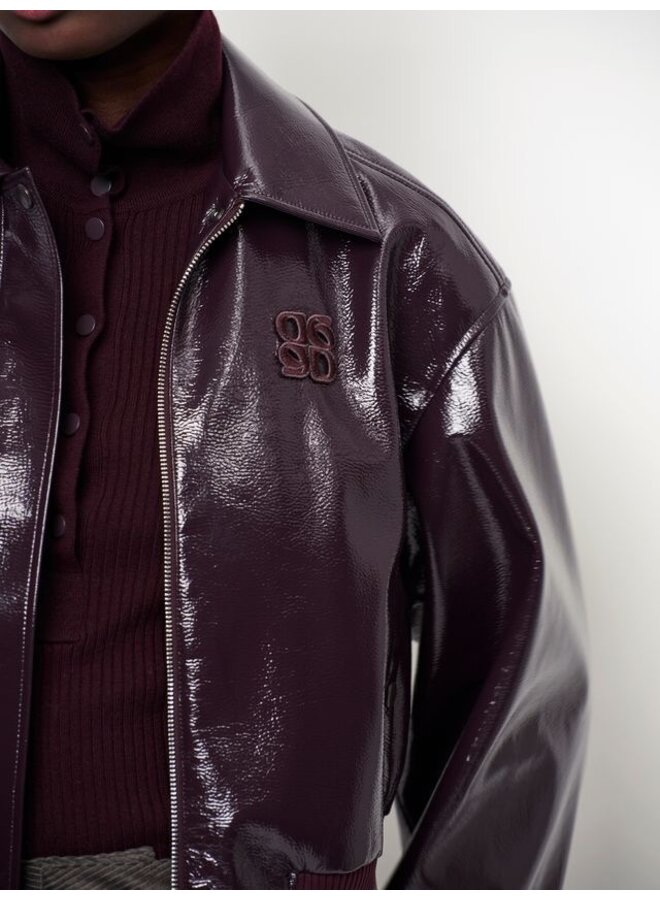 Bomber DALYN Dark Plum