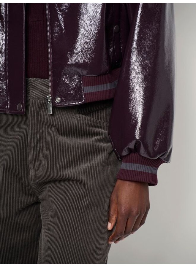 Bomber DALYN Dark Plum