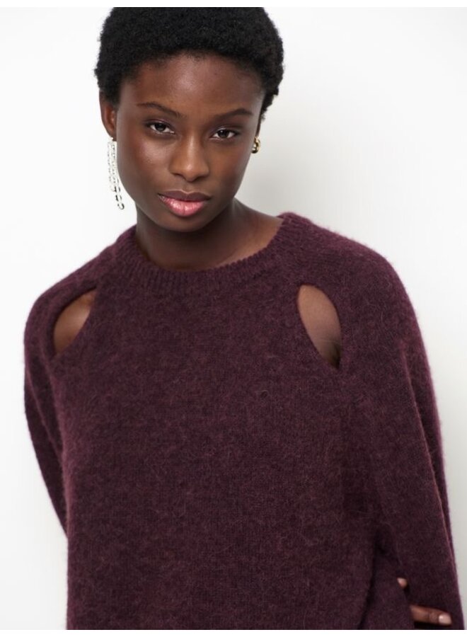 Sweater KYOTO Dark Plum