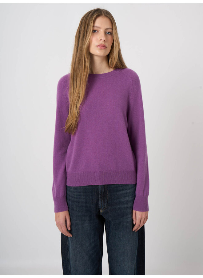 Cashmere sweater Grape
