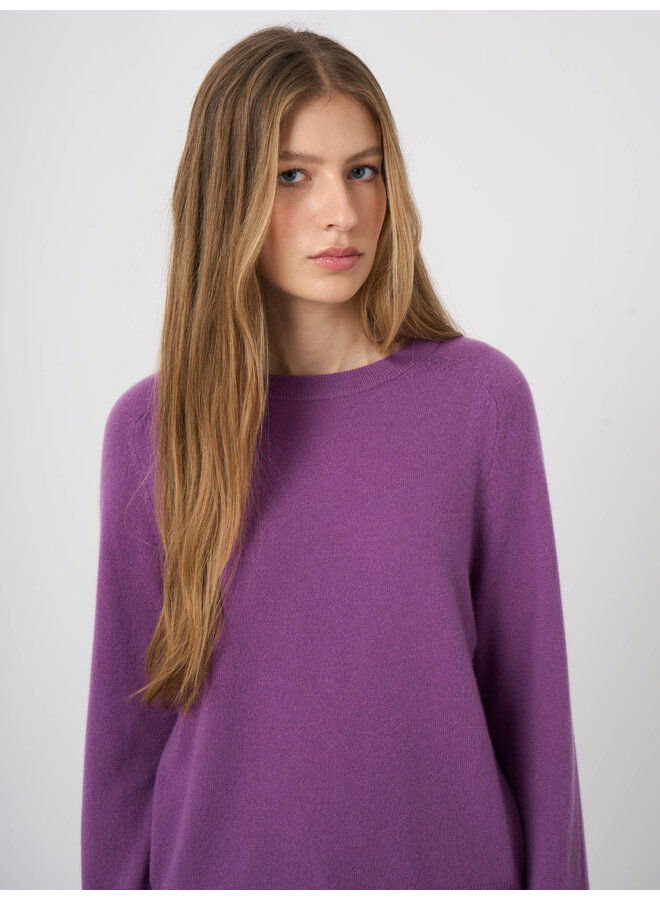 Cashmere sweater Grape