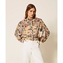 Floral creponne shirt Flowers