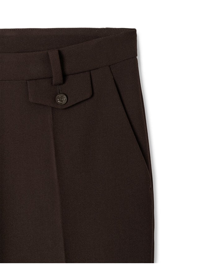 KRYSTAL FLAP black coffee