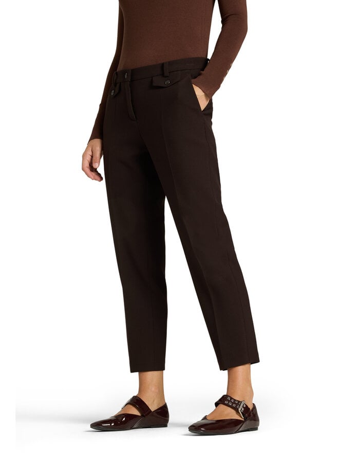 KRYSTAL FLAP black coffee