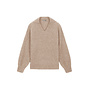 Polo Sweater Oak (kid mohair/merino)