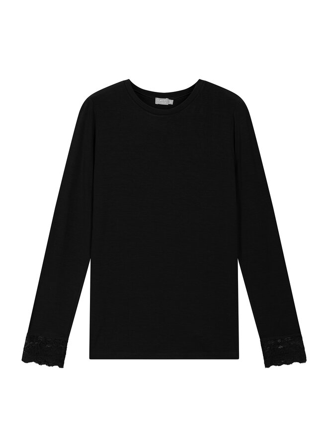 Shirt lace Core Black