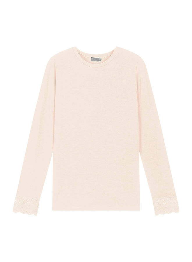 Shirt lace Cream