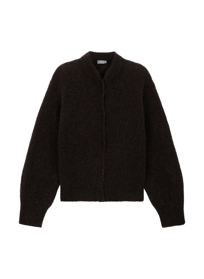 Cardigan Espresso (kid mohair)
