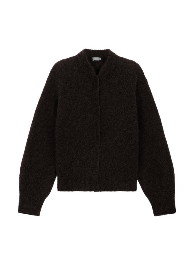 Cardigan Espresso (kid mohair)