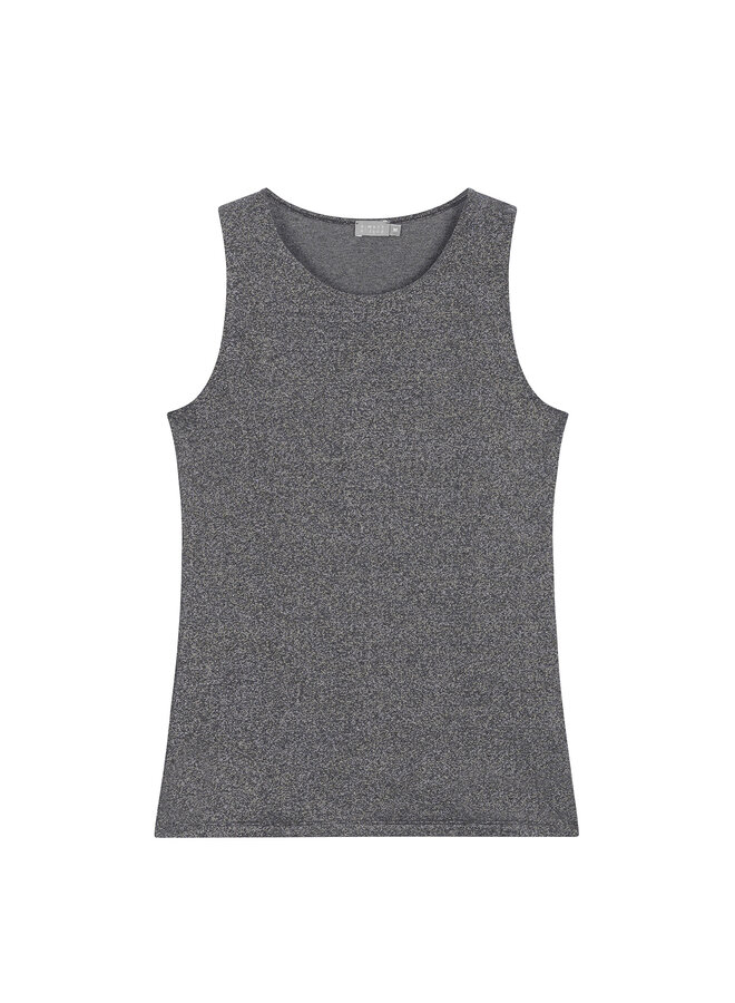 Lurex Top Dark Steel
