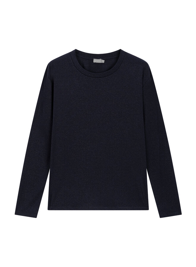 Lurex Top Dark Sapphire