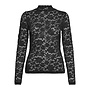 Top DELICIA lace turtle black