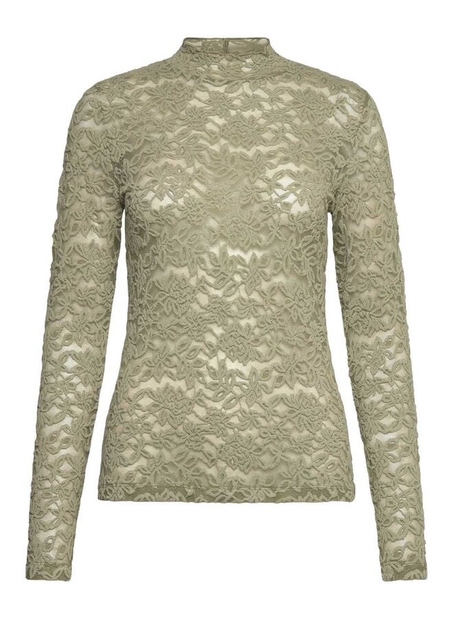 Top DELICIA lace turtle seagrass