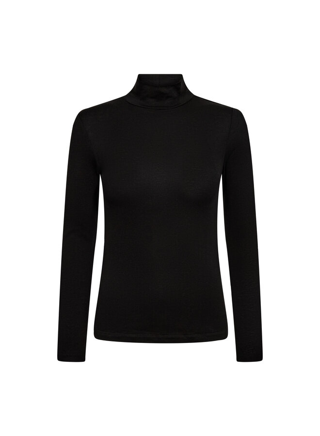 Lux Turtle Ls Tee Black