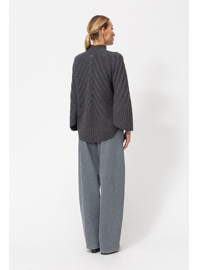 Sweater Anthracite Grey Melange