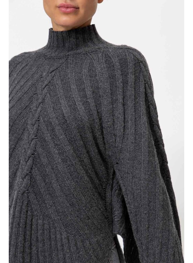 Sweater Anthracite Grey Melange