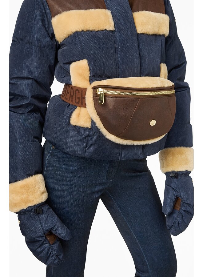 YUKA fanny pack deep mocha