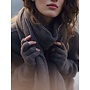 Cashmere vingerloze handschoenen rock