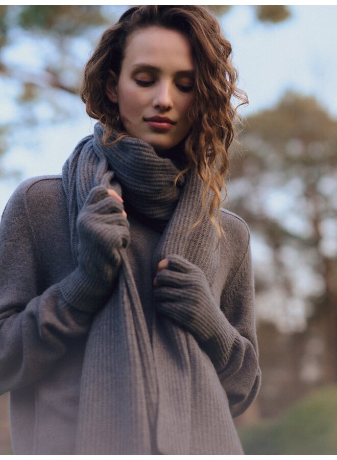 Cashmere vingerloze handschoenen rock