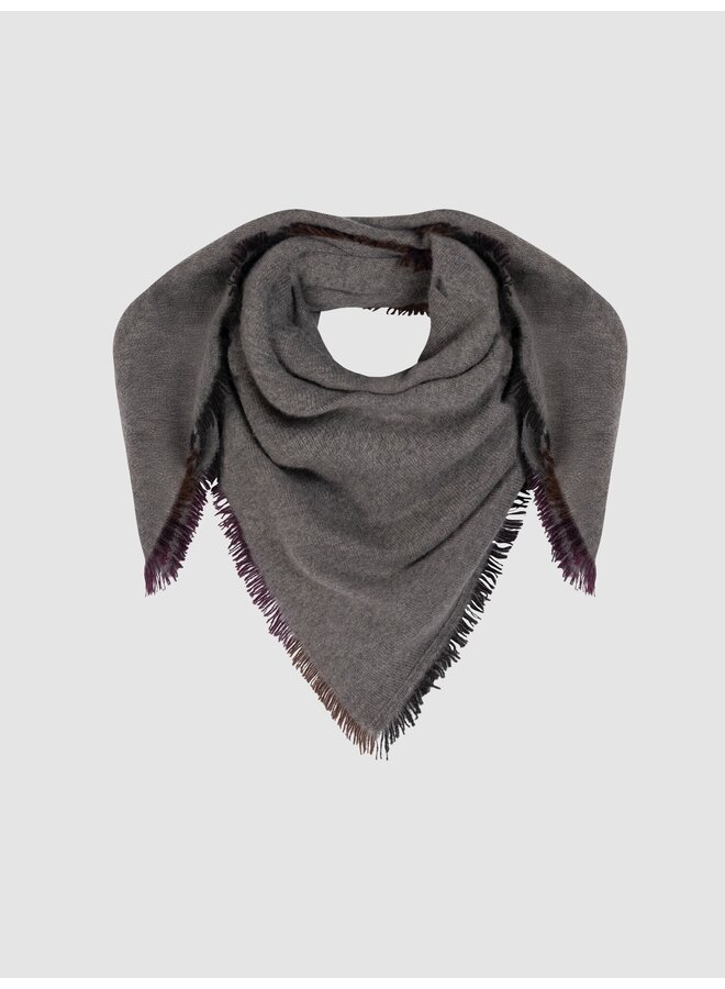 Cashmere vierkante sjaal rock