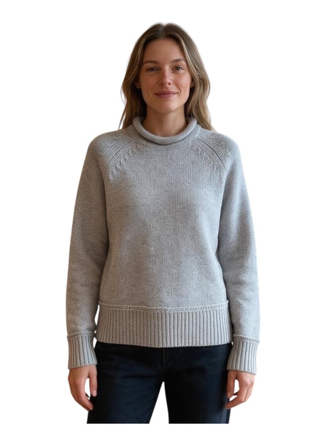 Baby wool sweater Lt grey