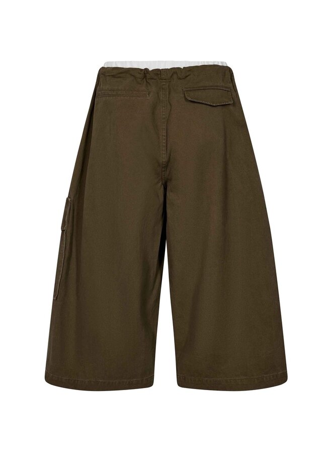 Pull On Cargo Bermudas Army