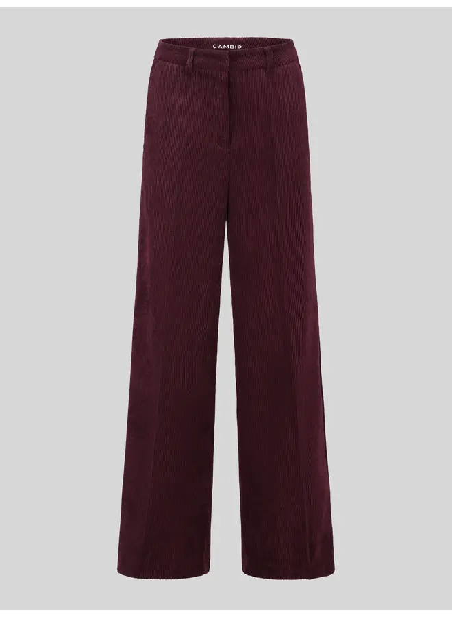 ALEXIS corduroy dark cherry