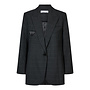 Smokey Check Single Blazer Antracit