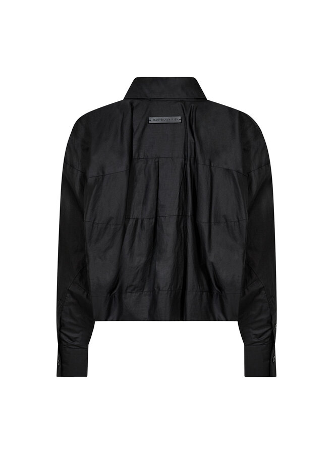 Sophie Din Coated Shirt Black