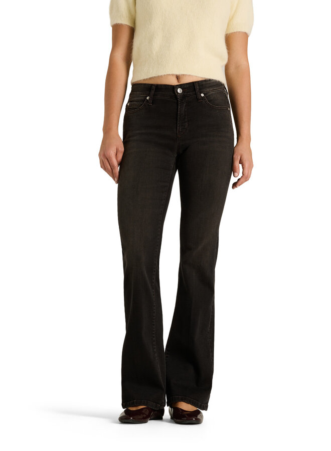 PARIS FLARED brown used denim