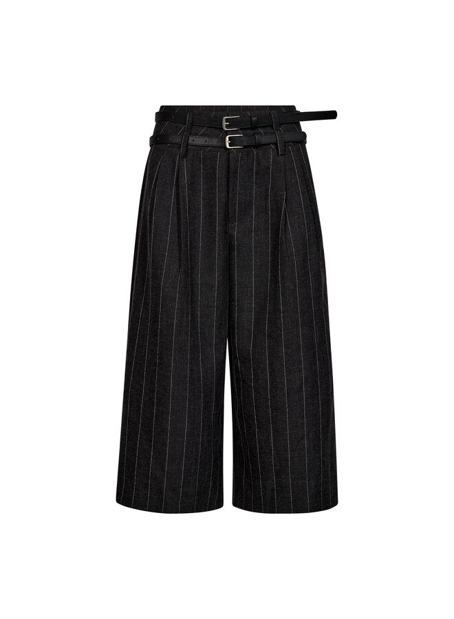 Ivanna Belt Bermuda Dark Grey