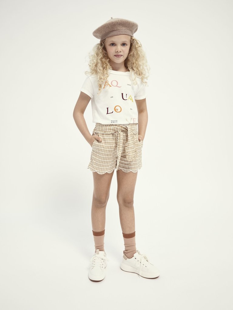 Scotch R'Belle Short sleeve With side knots