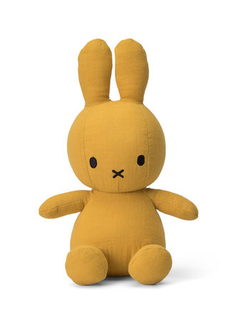 Miffy Miffy Mousseline Yellow 23cm