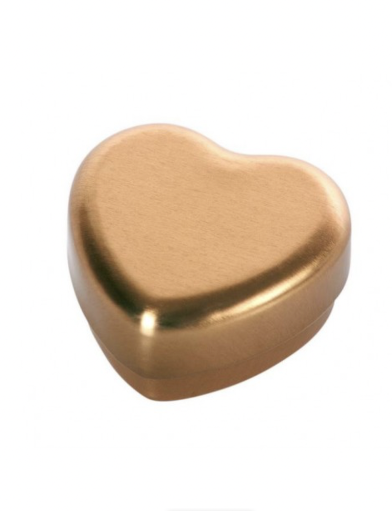 Maileg Small heart box Gold