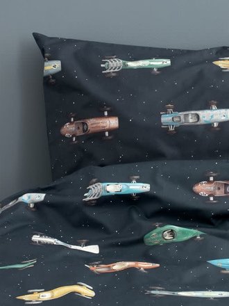 Studio Ditte Dekbedovertrek Raceauto donker Studio Ditte Dekbedovertrek Raceauto donker