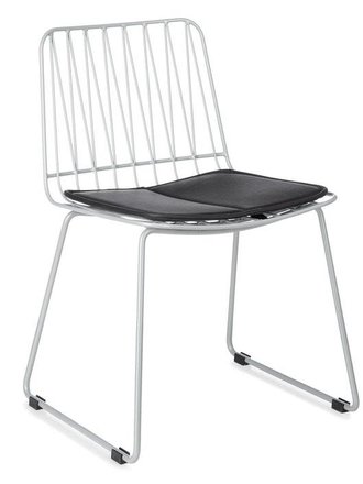 KidsDepot Hippy Kids chair Silver grey KidsDepot Hippy Kids chair Silver grey