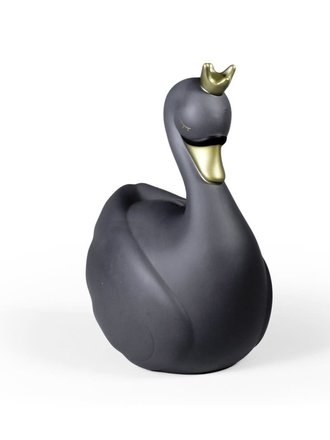 Dame Blanche Spaarpot Large Zwart