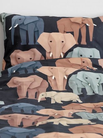 Studio Ditte Dekbedovertrek Olifanten Studio Ditte Dekbedovertrek Olifanten
