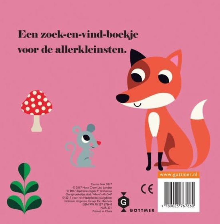 Kinderboeken Uil, waar ben je?