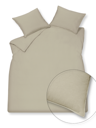 Vandyck Dekbedovertrek Washed Cotton Stone Vandyck Dekbedovertrek Washed Cotton Stone