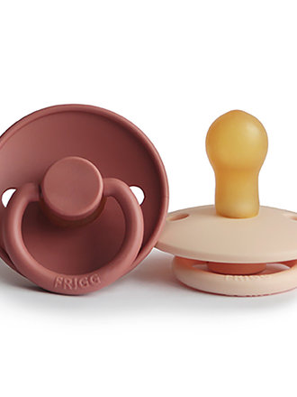 FRIGG Classic Latex size 1 (0-6mnd) 2-pack Pink Cream/Powder Blush