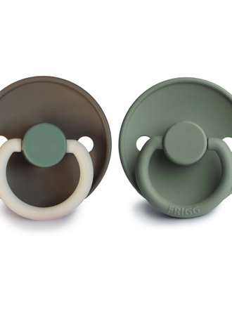 FRIGG Classic Latex size 1 (0-6mnd) 2-pack  Hudson bay / Lily pad