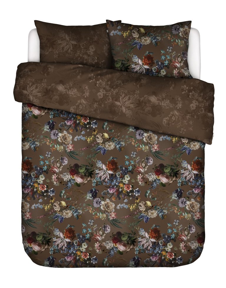 Essenza Isabelle Duvet Cover Darkest brown