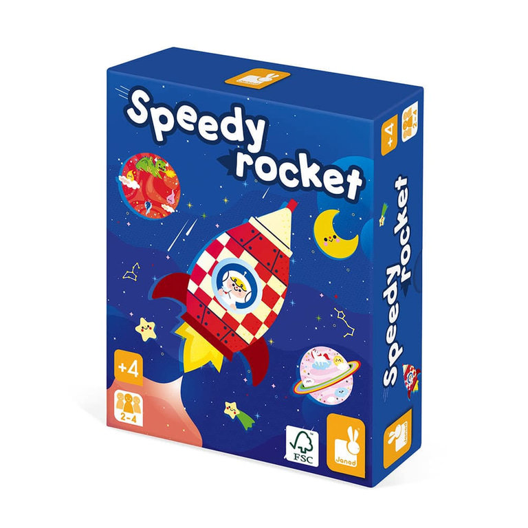 Janod Speedy Rocket - Behendigheidsspel